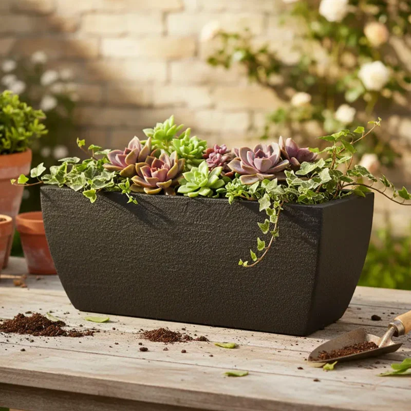 Jardinera para amurar o apoyar de 50cm - Macetas, Uruguay | Alta Gracia Deco, vista 8