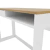 Escritorio Rocklin - White y Aveiro en Negro - Escritorios y sillas de escritorio, Uruguay | NYR, vista 4 de 5