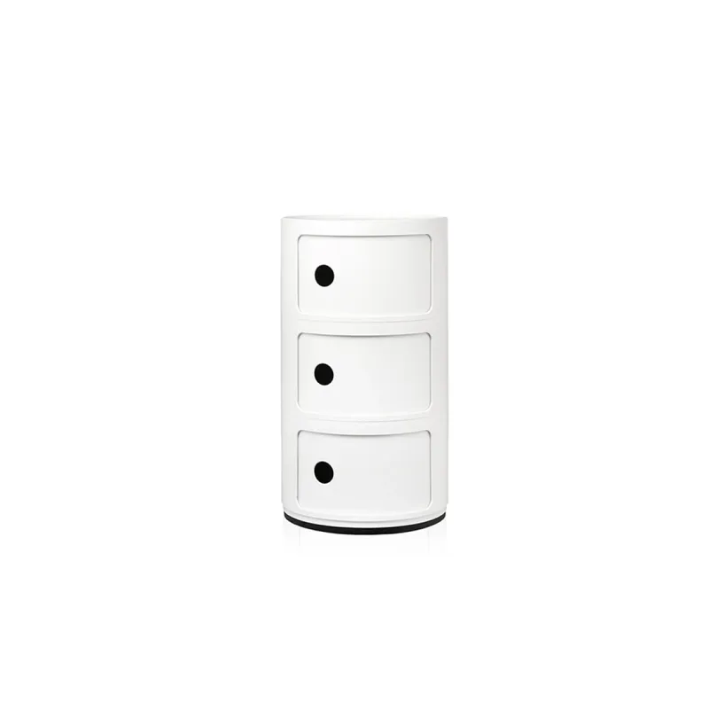 Mesa Baja Modular Componibili - White en Blanco - Mesas de living, Uruguay | Samic