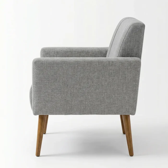 Butaca de Living Tela Lino – Lotus en Gris - Sillones y sofás, Uruguay | Delta Center, vista 2