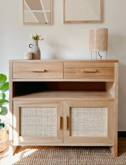 Aparador recibidor con estante al medio - Decoración, Uruguay | Decoramuss