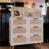 Cómoda Personal Praga 6 Cajones - Blanco en Blanco - Cómodas, Uruguay | Berna home, vista 2 de 6