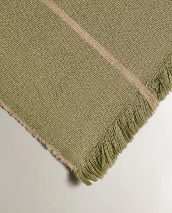 MANTA MULTIUSOS RAYAS en Multicolor - Textiles, Uruguay | Zara Home, vista 3