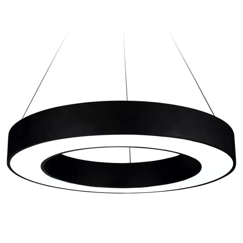 Colgante LED Zurich I 30W 40 cm Negro en Negro - Lámparas colgantes, Uruguay | Serlux