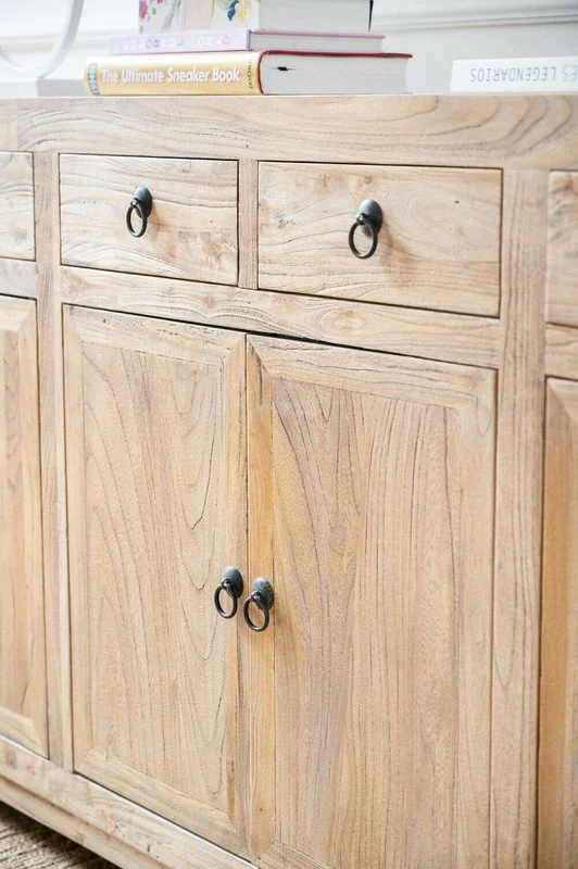 APARADOR OLMO MACIZO - 2.20 MTS en Madera natural - Bibliotecas, Uruguay | La Iberica, vista 16