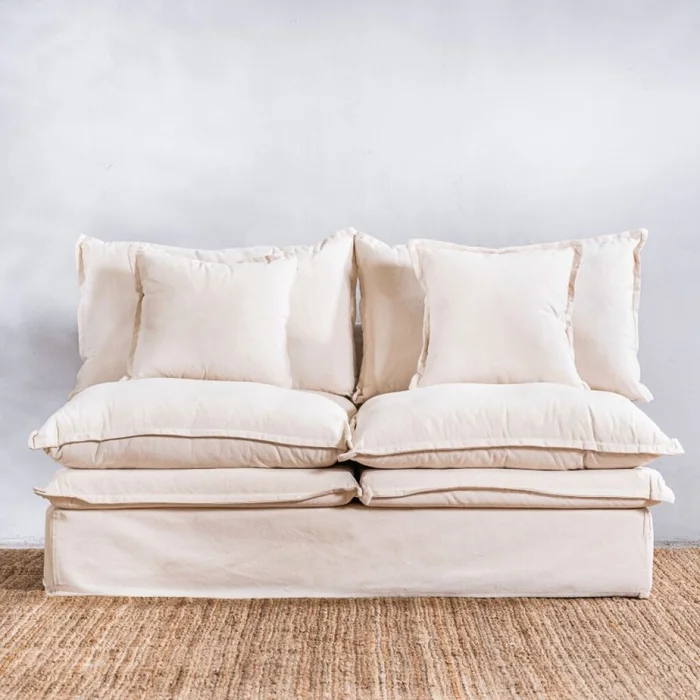 Módulo Tessa Central 150cm Crudo en Beige - Sillones y sofás, Uruguay | Aihaus