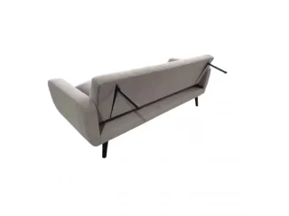 Sofá 3 cuerpos Gris de lino + 2 almohadones en Gris - Sillones y sofás, Uruguay | Que Sal Muebleria, vista 2