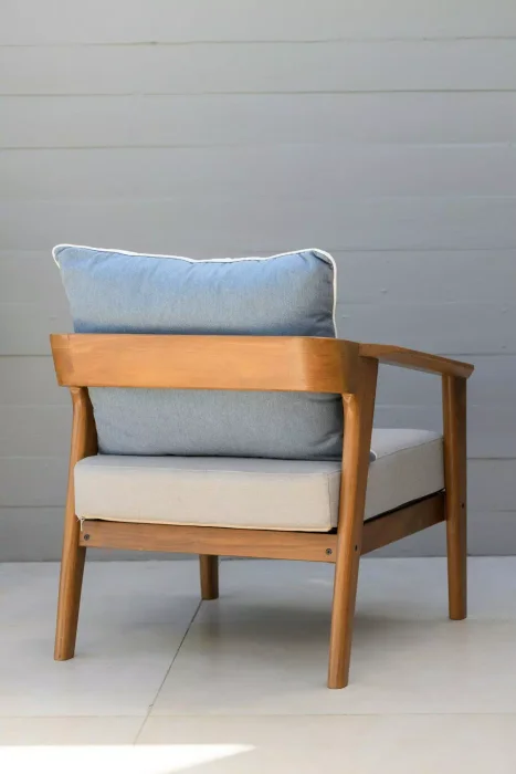 Poltrona Pietra en Madera natural - Butacas, banquetas y puffs, Uruguay | Balcony, vista 6