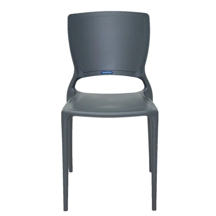 Silla Sofia Respaldo Cerrado - Color Grafito - 92236/007 en Gris - Sillas, Uruguay | Champagne Home