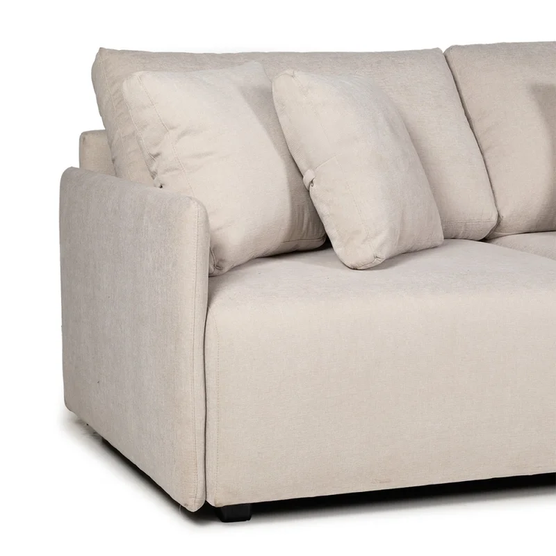 Rinconera Modulare - Tela Microfibra - Chaise derecho - FX4-10 (Beige) en Beige - Sillones y sofás, Uruguay | Nyr, vista 5