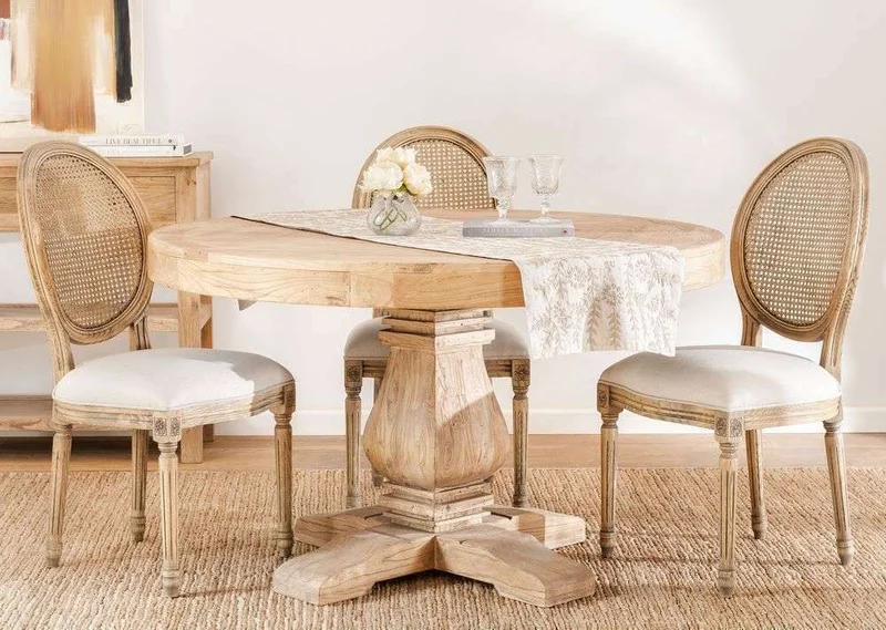 SILLA OVALO CON ESTERILLA - CLARA en Madera natural - Sillas, Uruguay | La Iberica, vista 7
