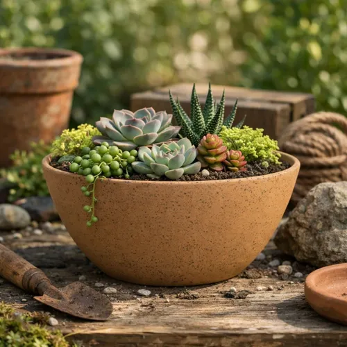 MACETA JAPON Marrón Large en Terracota - Decoración, Uruguay | Viasono