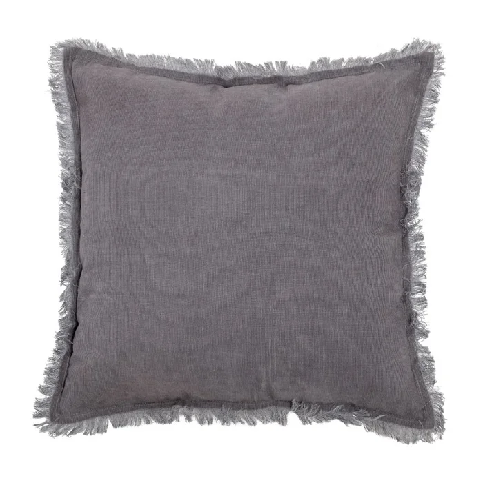Cushion, Grey, Cotton - Textiles, Uruguay | Tutto Deco