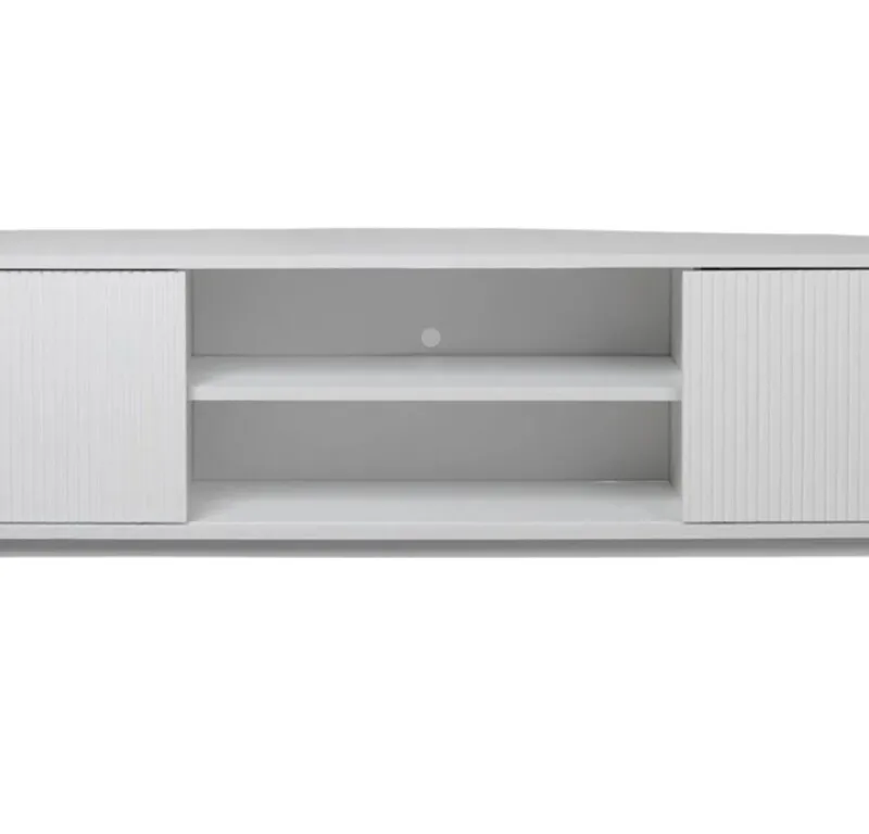 Rack SPACE Blanco 2.00 m en Blanco - Muebles para TV, Uruguay | Finkel