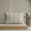 Almohadón Algodón Raya rectangular Gris|Negro|Natural en Multicolor - Textiles, Uruguay | Indrana, vista 3 de 3