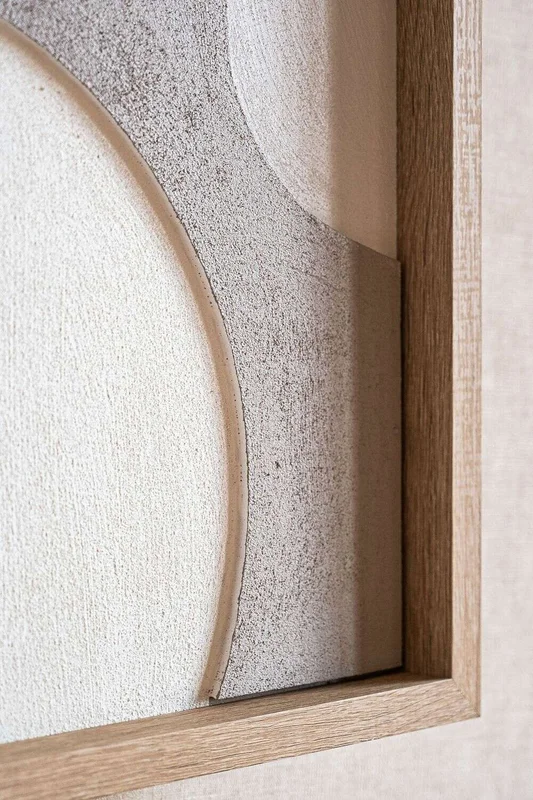 CUADRO RELIEVE TEXTURADO 2 - 50 X 40 CMS - Decoración de pared, Uruguay | La Iberica, vista 3