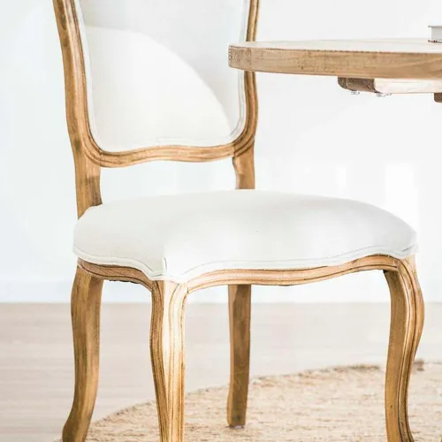 SILLA MONACO - NATURAL en Off-white - Sillas, Uruguay | La Iberica