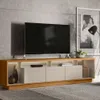 Rack tv Sala Cronos 220cm con tira Led MDF/MDP - Muebles para TV, Uruguay | Balton, vista 10 de 14