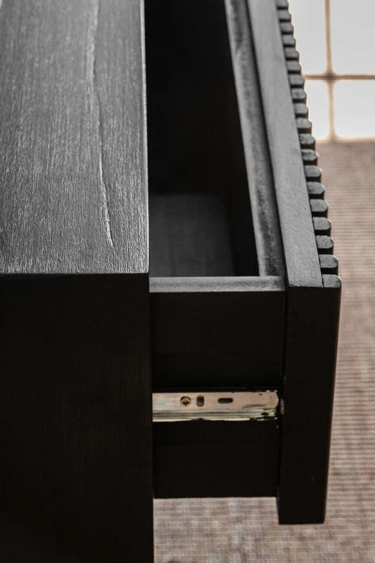 MESA DE LUZ STUDIO - BLACK en Negro - Mesas de luz, Uruguay | La Iberica, vista 6