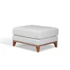 Puff Easy Clean Tela Gris Luxor Premium en Gris - Sillones y sofás, Uruguay | Divino, vista 2 de 2