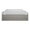 Cama Articulada 1 Plaza Mdf-y-tela Gris Ajustable Life en Gris - Dormitorio, Uruguay | Divino, vista 6 de 7
