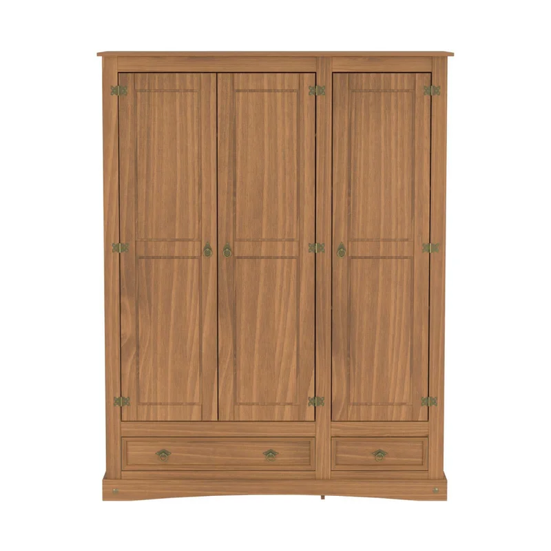 Placard 3 Puertas Madera Marron Mex en Marrón - Roperos y placares, Uruguay | Divino, vista 3