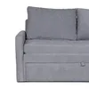 Sofá Cama Poliana - Tela Microfibra - Cora 06-153 (Grafito) en Gris - Sillones y sofás, Uruguay | NYR, vista 7 de 7