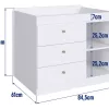 Cuna Transformable - Dormitorio, Uruguay | RM Muebles y Deco, vista 9 de 9