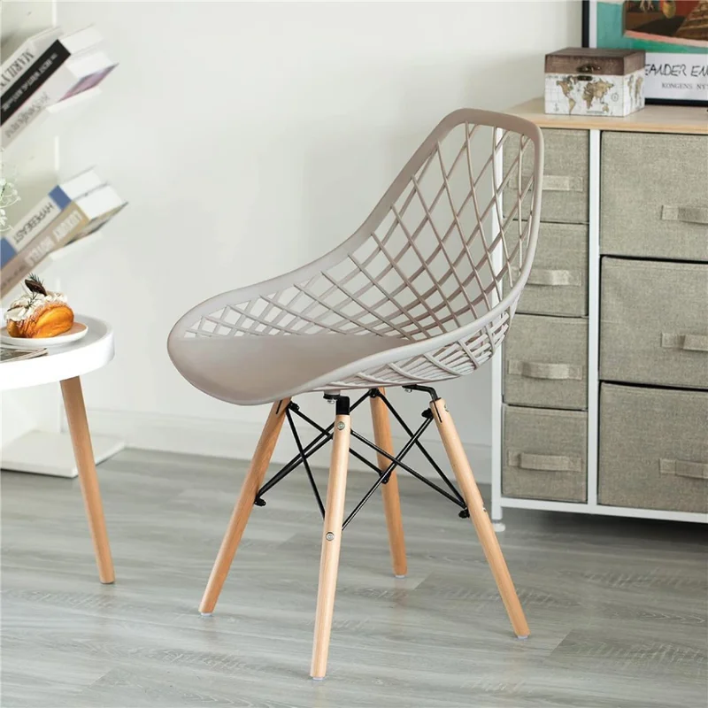 SILLA KAILA PP Y MADERA BEIGE en Beige - Sillas, Uruguay | Koz, vista 3
