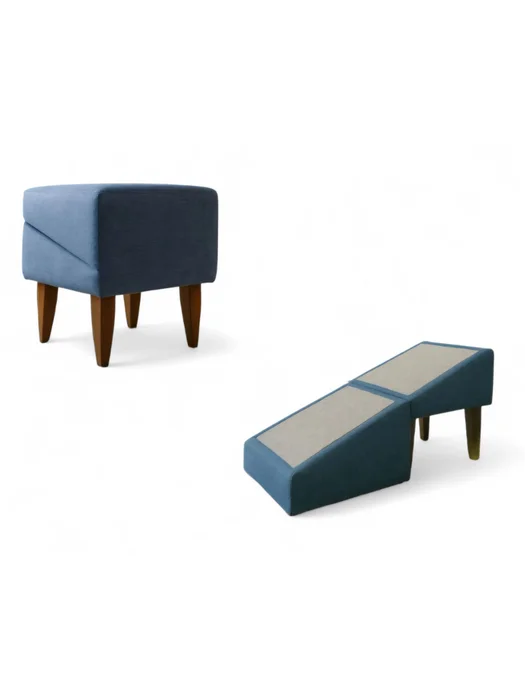 Rampa mascotas y puff - Muebles Da Vinci en Azul - Sillones y sofás, Uruguay | Muebles Da Vinci, vista 3
