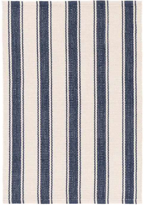 BLUE AWNING STRIPE INTERIOR/EXTERIOR en Azul - Textiles, Uruguay | Sentido Jose Ignacio