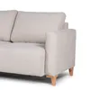 Rinconera Cuarzo - Tela Microfibra - Chaise izquierdo - TC 1010 (Beige) en Beige - Sillones y sofás, Uruguay | NYR, vista 4 de 4