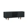 Rack Capri 140 cm - Negro - Muebles para TV, Uruguay | Berna home, vista 1 de 4