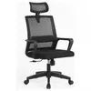 Silla De Escritorio Con Soporte Lumbar Y Apoya Cabeza Negro en Negro - Escritorios y sillas de escritorio, Uruguay | Unilux, vista 4 de 7