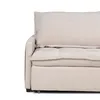 Sofá Cama Oliver - Tela Microfibra - 12072 (Beige) en Beige - Sillones y sofás, Uruguay | NYR, vista 3 de 8