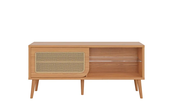 Rack TV Axis en Madera natural - Muebles para TV, Uruguay | Casa Brava