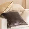 ALMOHADON TERCIOPELO GRIS - 55 X 55 CMS en Gris - Textiles, Uruguay | La Iberica, vista 9 de 12