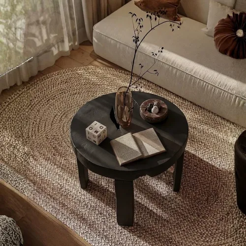 Mesa Aita Black en Negro - Mesas de comedor, Uruguay | Casakos
