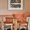 SILLON DE COMEDOR FERRARO - CUERO ITALIANO CARAMELO - 1.53 MTS en Marrón - Sillones y sofás, Uruguay | La Iberica, vista 14 de 17
