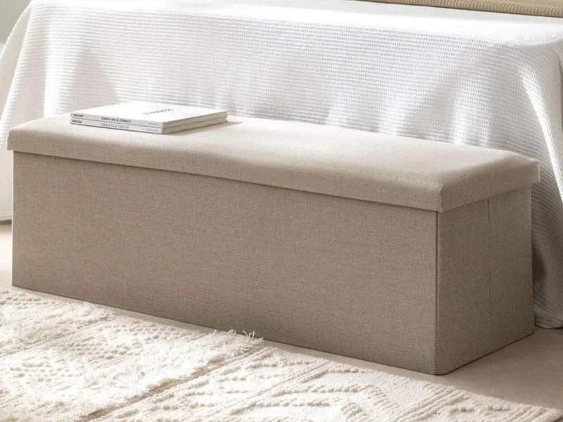 Pie de Cama Tela Común en Beige, Uruguay | Finkel, vista 3