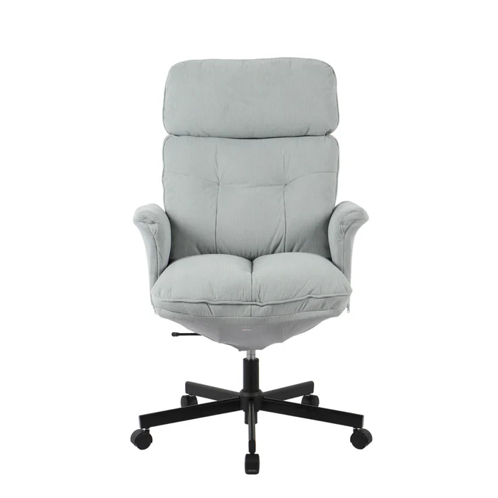 Silla De Oficina Gerencial Tela-y-metal Gris Cicerón en Gris - Escritorios y sillas de escritorio, Uruguay | Divino, vista 3