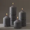 Vela Gris Estampada - Velas y Portavelas, Uruguay | Tiendas Montevideo, vista 1 de 2
