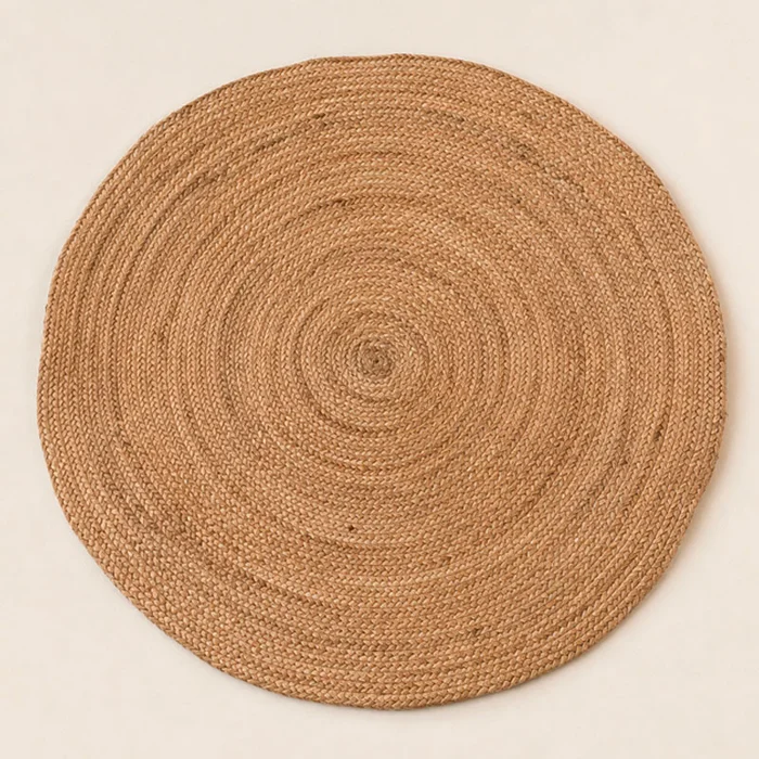 Alfombra Arona Yute trenzado 180cm en Marrón - Alfombras, Uruguay | Alta Gracia Deco, vista 2