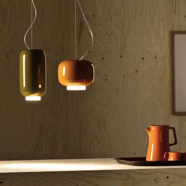 LUMINARIA CARLOTTA ORANGE en Naranja - Lámparas colgantes, Uruguay | Berlina Store, vista 4