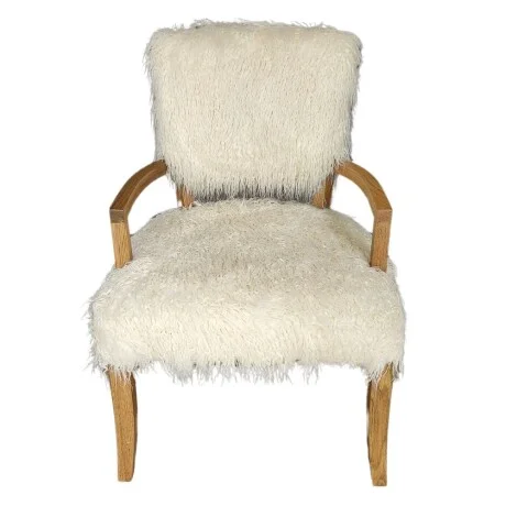 Butaca Ivory Faux en Beige - Butacas, banquetas y puffs, Uruguay | La Cueva Muebles, vista 11