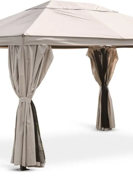Gazebo NORDMARKA 3x4x2,78 m beige en Beige - Muebles para el exterior, Uruguay | JYSK