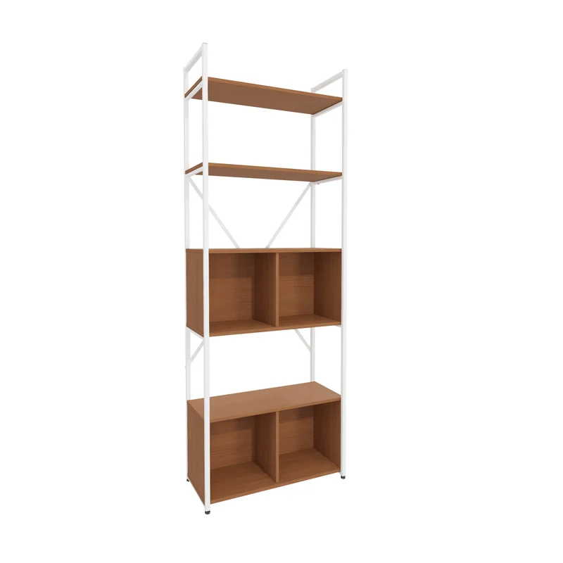 ESTANTERIA CON PUERTAS LINEA INDUSTRIAL HIERRO en Madera natural - Bibliotecas, Uruguay | Balton, vista 15