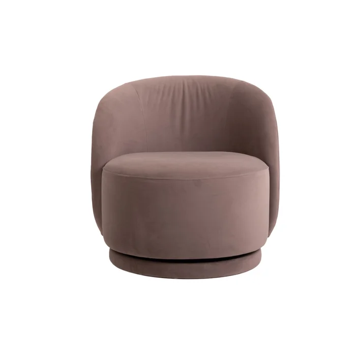 Butaca Giratoria 1 Cuerpo Tela Natural-beige Umi Beige en Beige - Sillones y sofás, Uruguay | Divino, vista 2