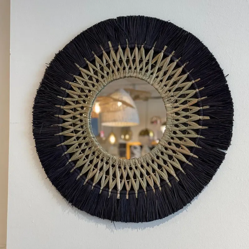 Espejo con fibra negro - Espejos, Uruguay | FMB