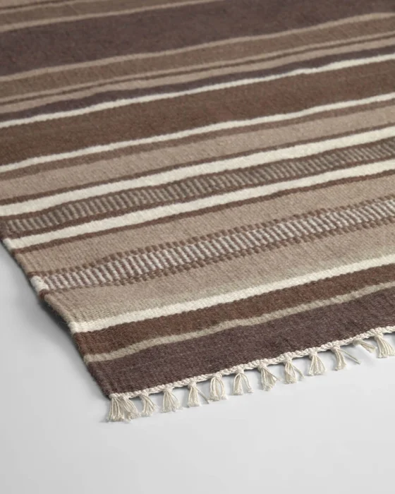 Alfombra Radha 70 x 140 cm en Marrón - Alfombras, Uruguay | Kavehome, vista 3